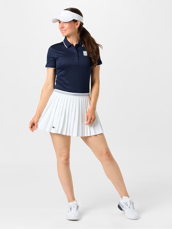Lacoste Dresses & Skirts - LACOSTE White Ultra Dry Tennis Heritage Pleated Lined Skirt